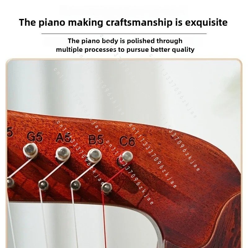 Musical Instrument Strings - Handmade 15 Tone Harp Sound Therapy