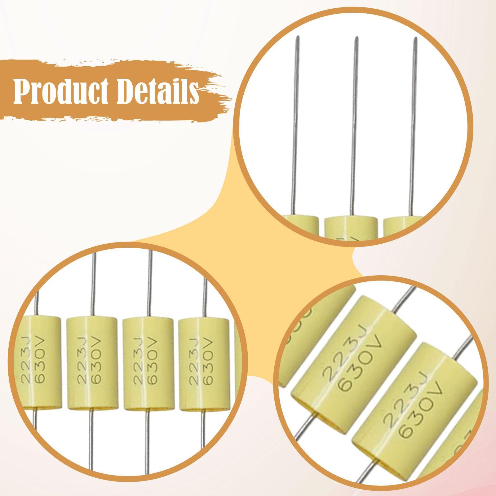 Musical Instrument Repair - Musical Instrument Guitar Capacitors Yellow Color
