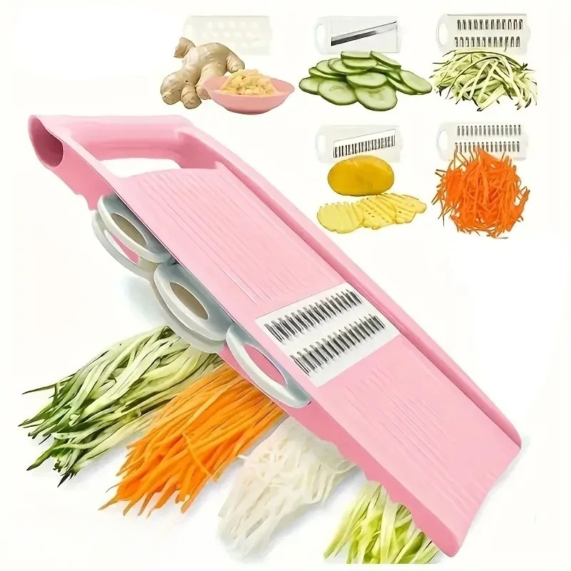 Mandolin A Style - Mandoline Slicer for Kitchen 5-in-1 Mandoline