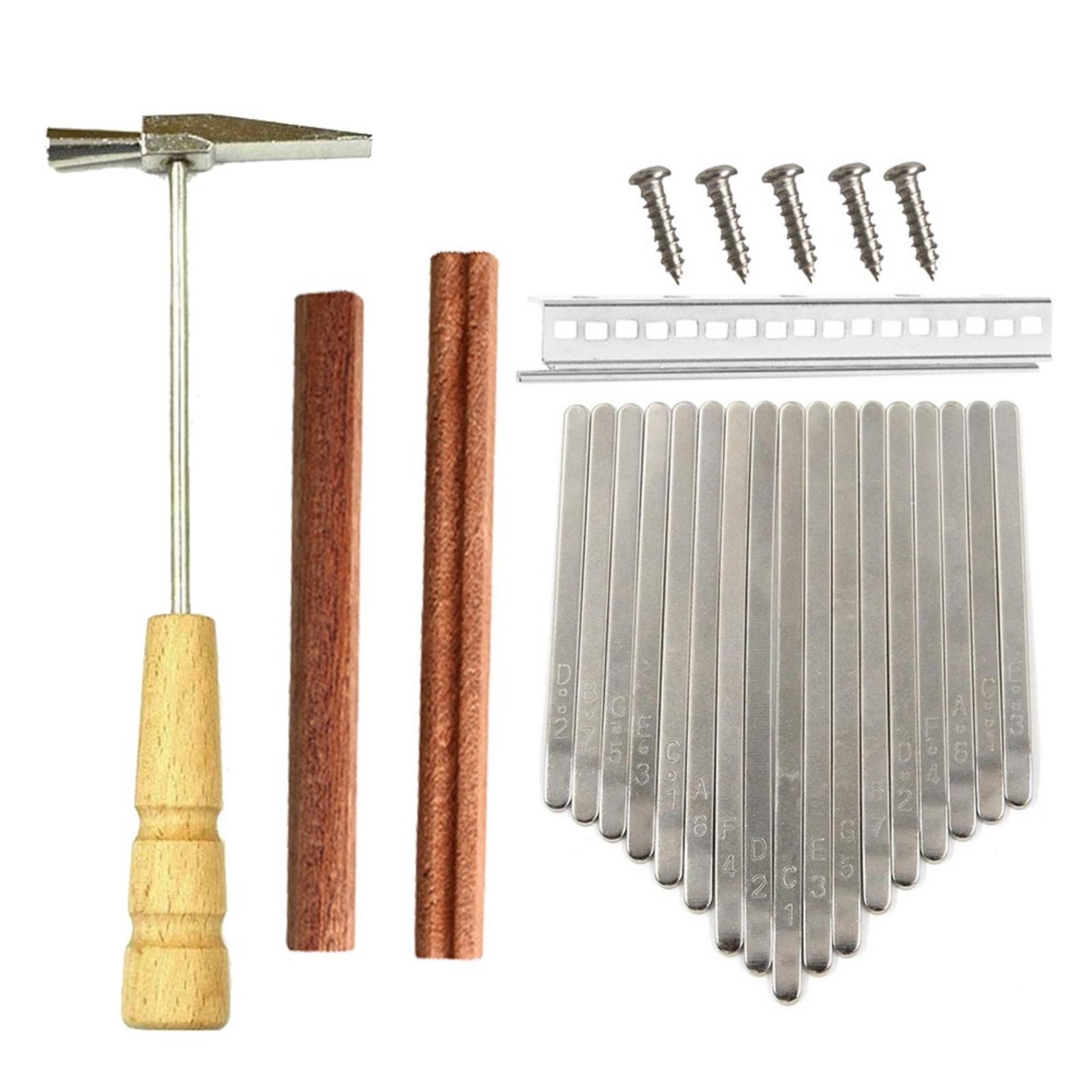 Musical Instrument Repair - DIY Kalimba Thumb Piano 17 Keys