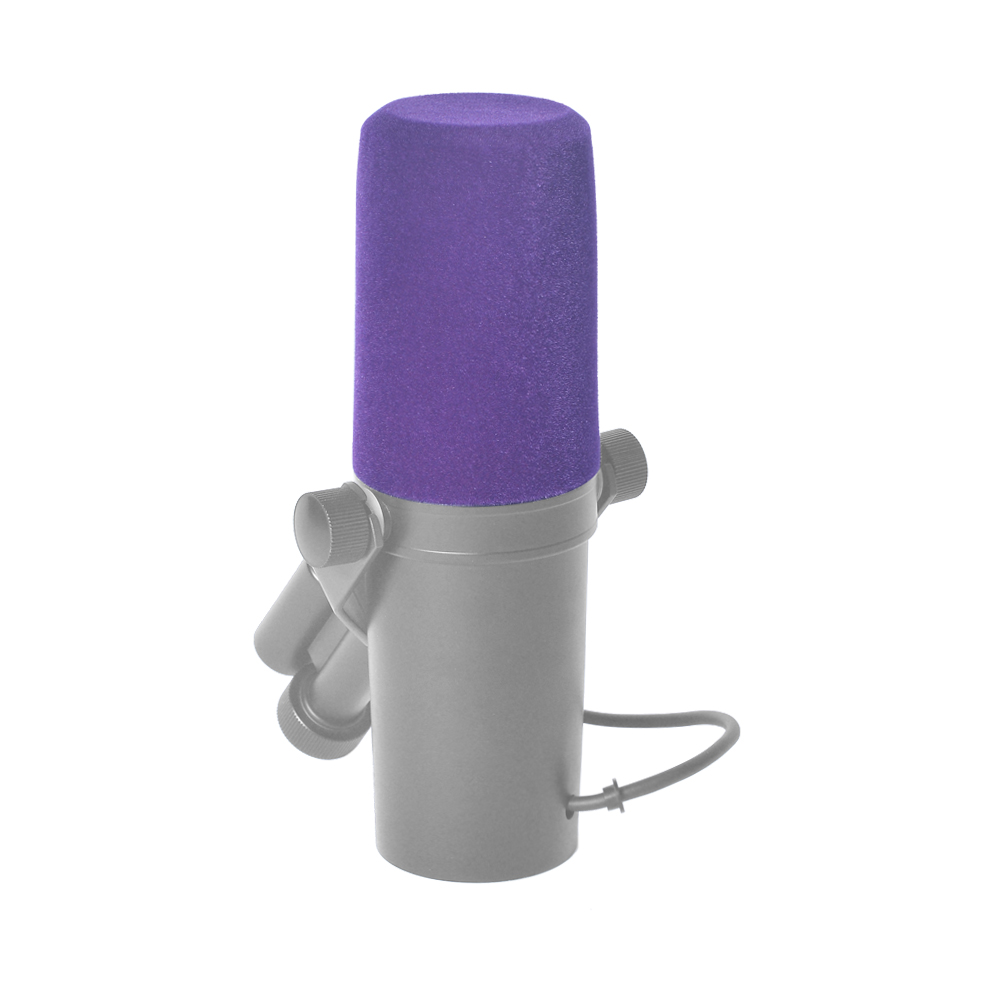Shure Mic Sm7B - Dead Cat Professional Flock Sponge Cap