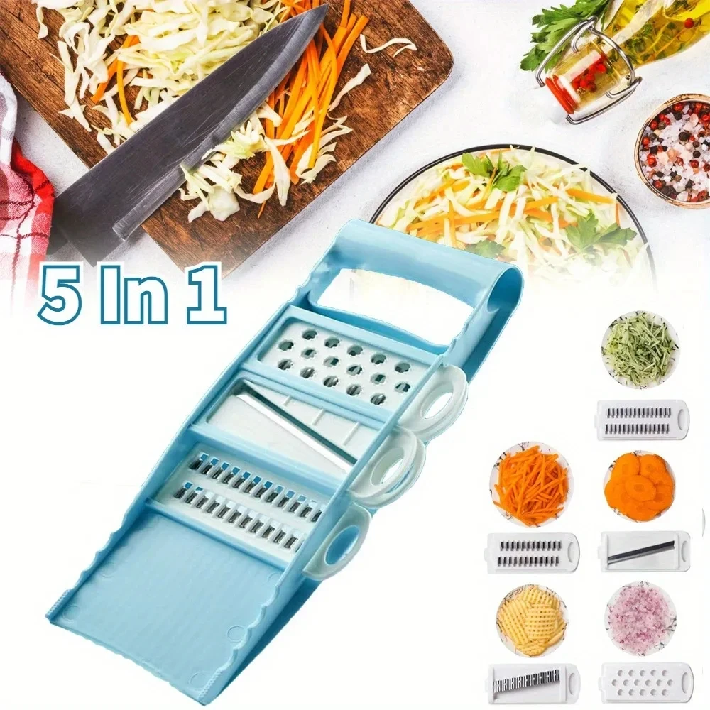 Mandolin A Style - 5 in 1 Multi-Functional Vegetable Chopper