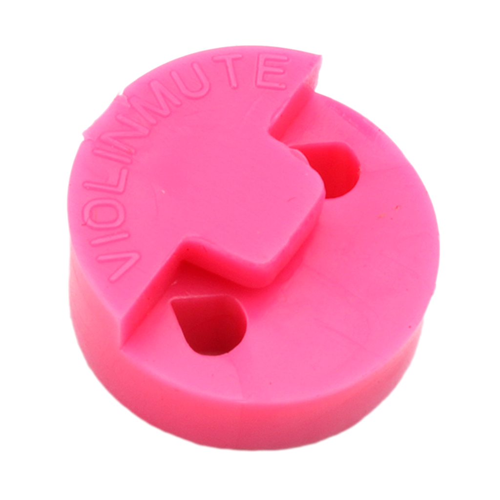 Musical Instrument Fiddle - Professional Round Rubber Violin Fiddle Mute