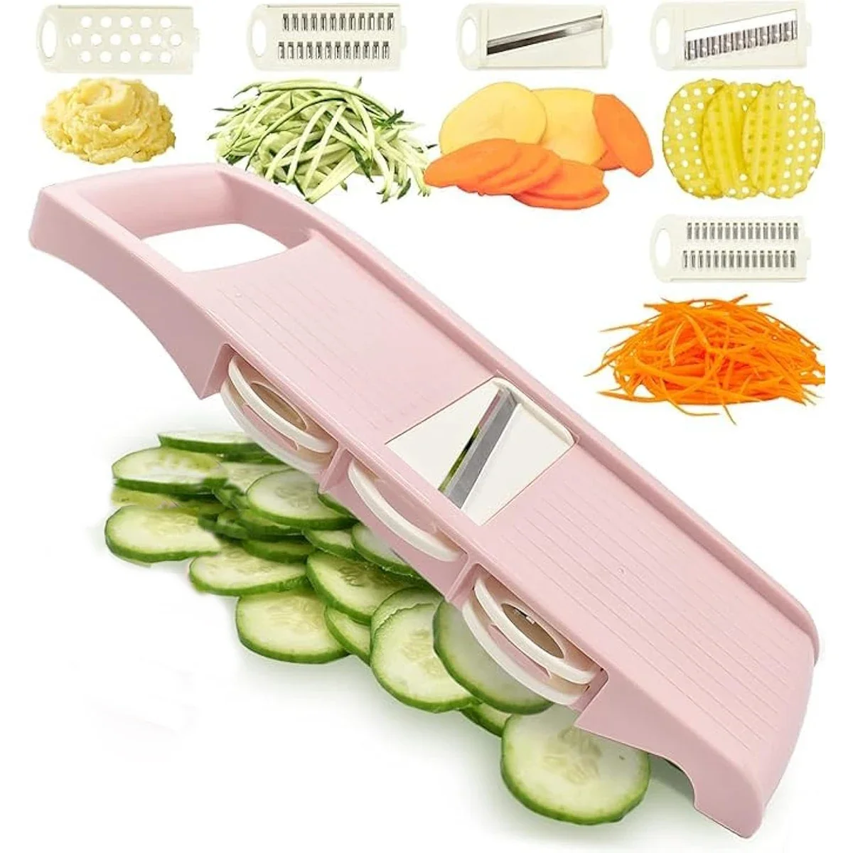 Mandolin A Style - 5 in 1 Mandoline Slicer for