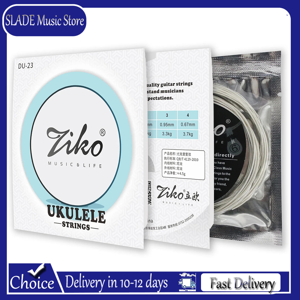 ZIKO Ukulele Strings Soprano C - Musical Instrument Strings ulasan dan harga