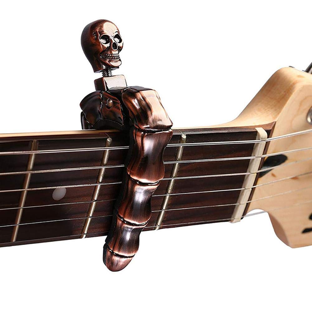 Guitar Capo Skull Capo for Aco - Musical Instrument Types ulasan dan harga