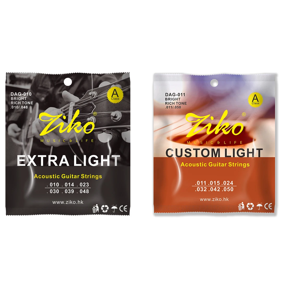 ZIKO Acoustic Guitar String St - Musical Instrument Strings ulasan dan harga
