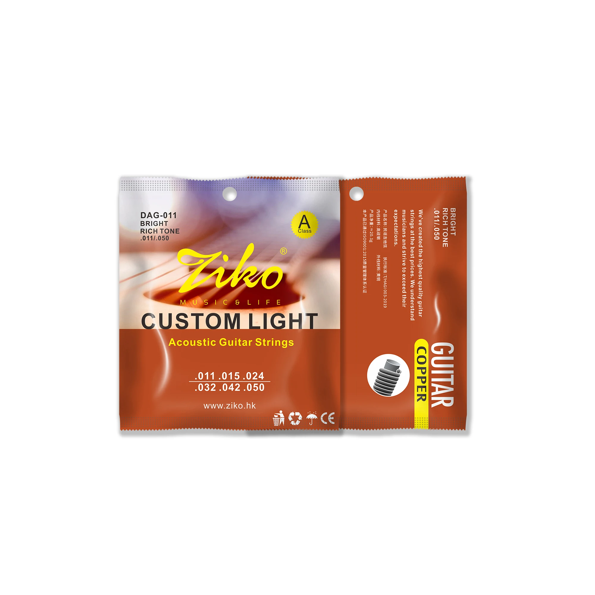 ZIKO Acoustic Guitar String St - Musical Instrument Strings ulasan dan harga