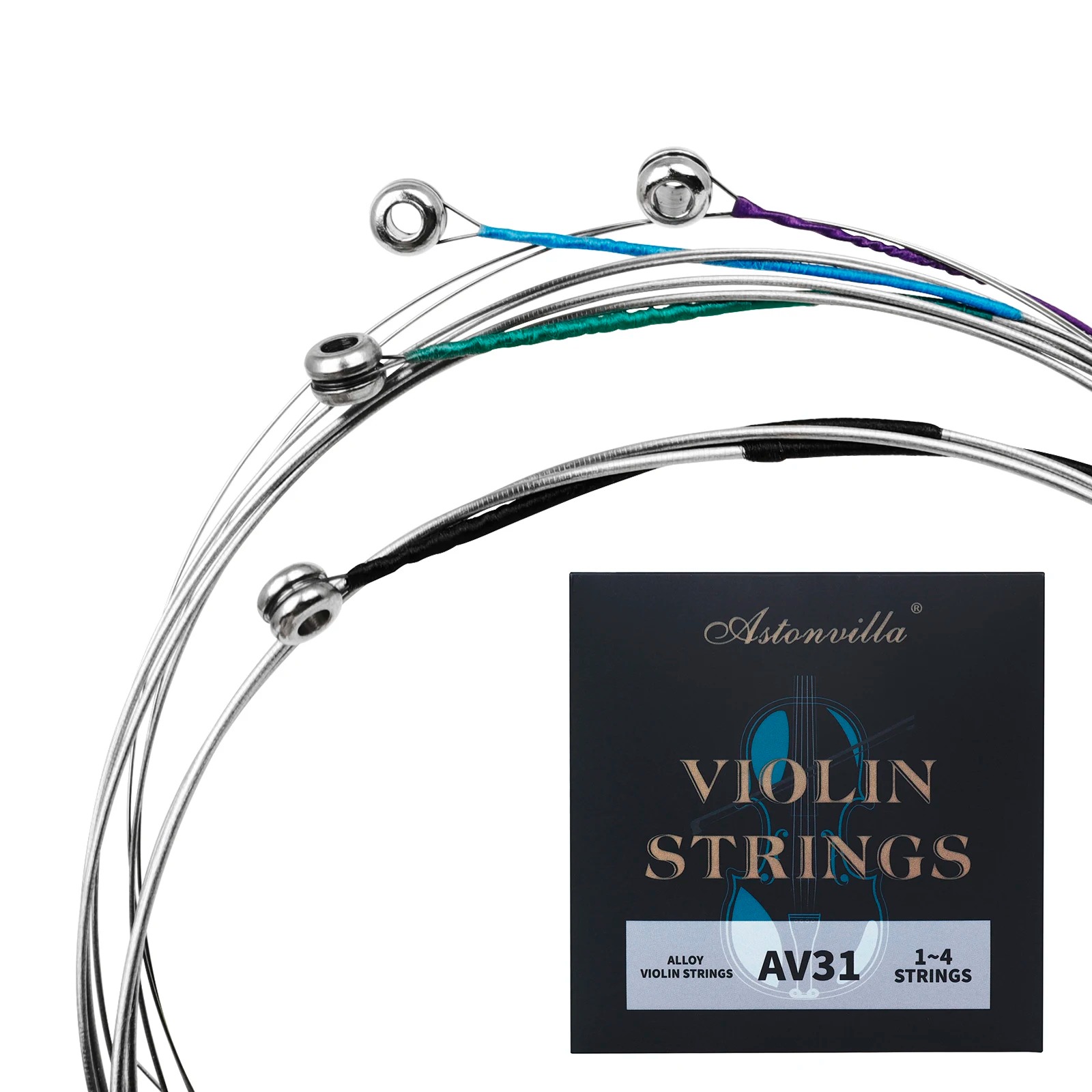 Astonvilla Violin Strings 4/4  - Musical Instrument Fiddle ulasan dan harga