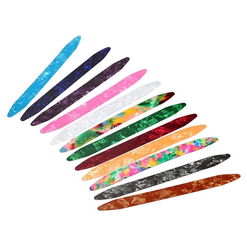 AEF6-12Pcs Guitar Celluloid Ou - Musical Instrument Oud ulasan dan harga