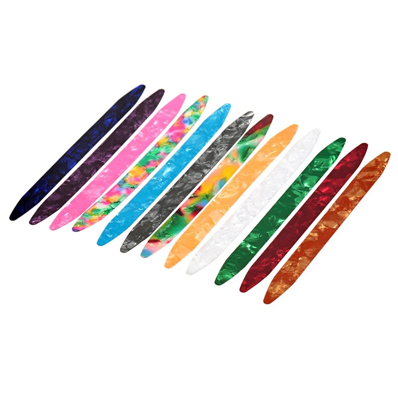 AEF6-12Pcs Guitar Celluloid Ou - Musical Instrument Oud ulasan dan harga