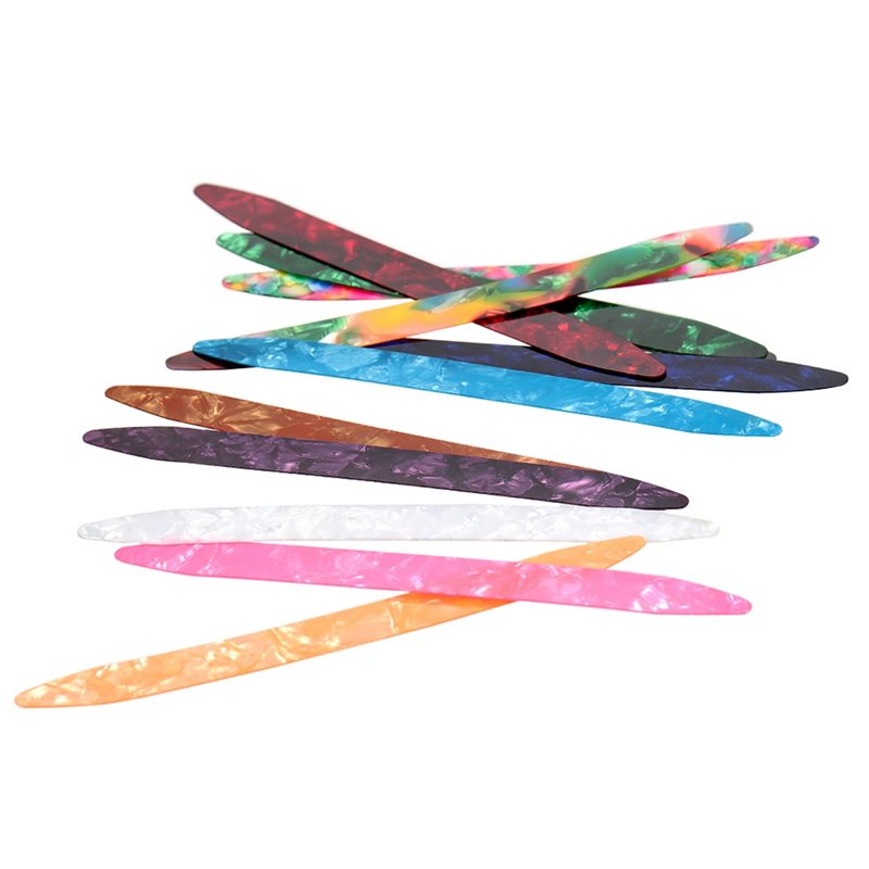 AEF6-12Pcs Guitar Celluloid Ou - Musical Instrument Oud ulasan dan harga