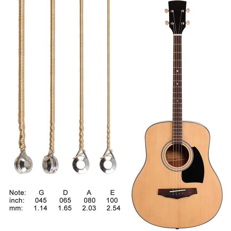 4 Strings Acoustic Bass  ANTI- - Musical Instrument Strings ulasan dan harga