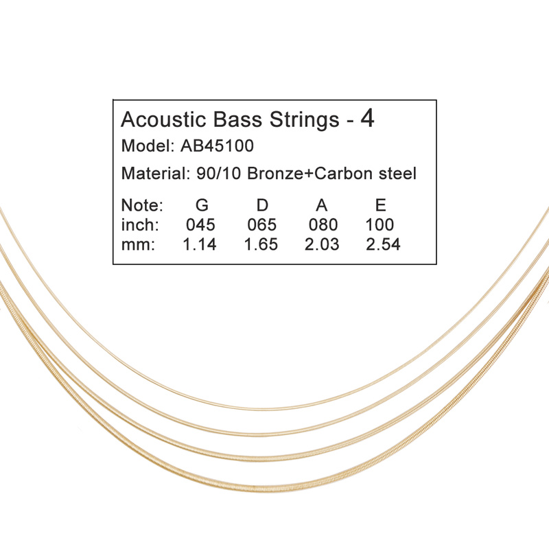 4 Strings Acoustic Bass  ANTI- - Musical Instrument Strings ulasan dan harga