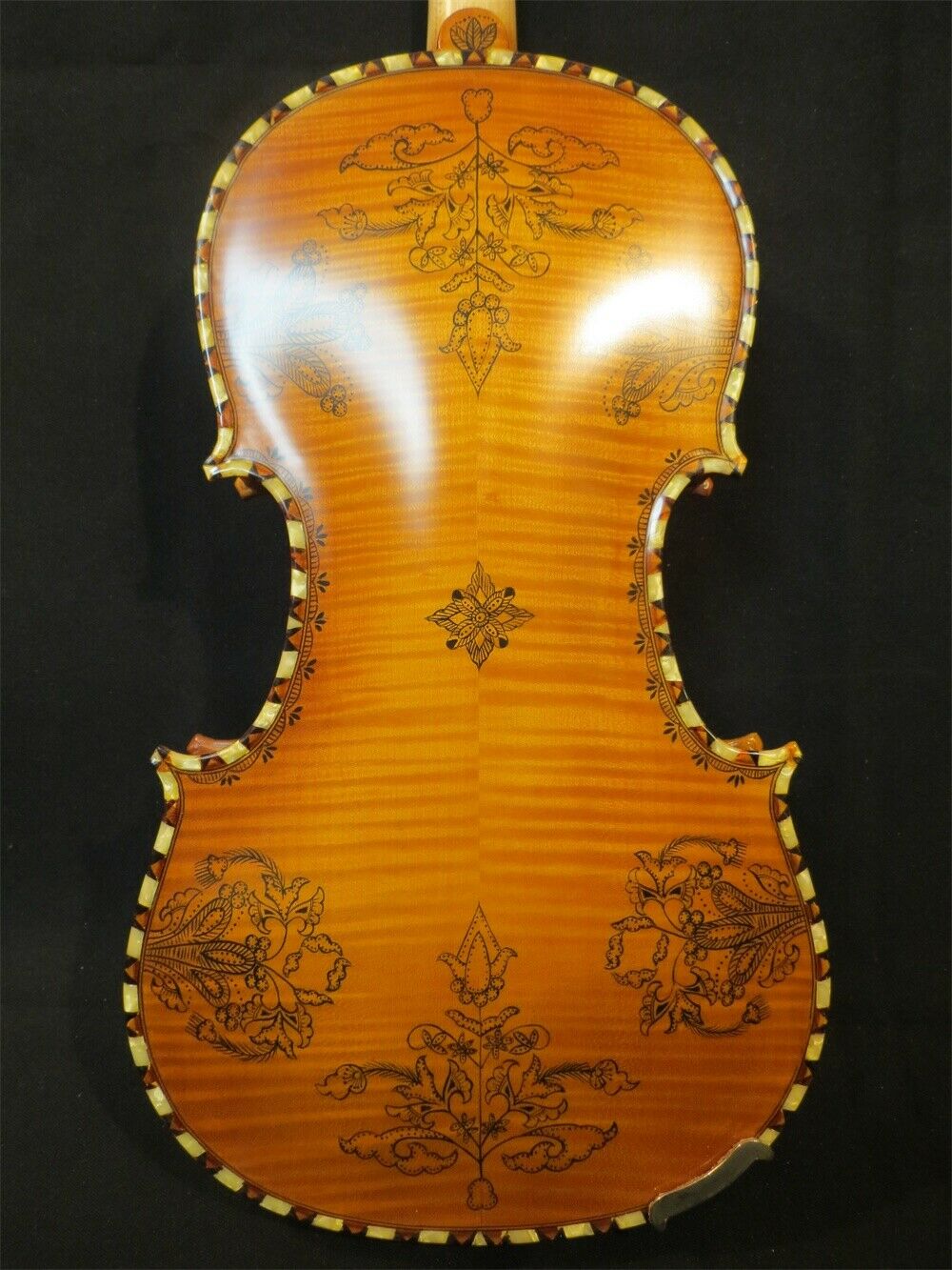 4/4 Hardanger Fiddle Norwegian - Musical Instrument Fiddle ulasan dan harga
