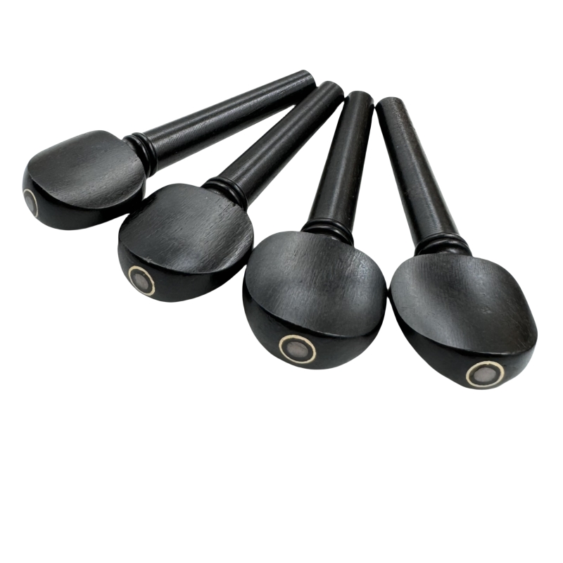 4pcs Ebony Violin Tuning Pegs  - Musical Instrument Fiddle ulasan dan harga