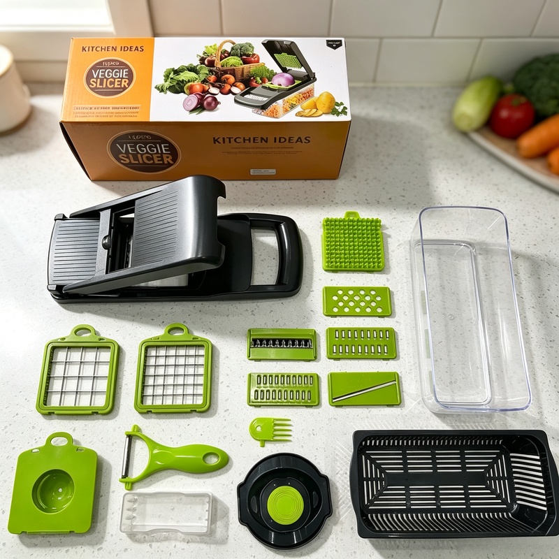 16 in 1 Multifunctional Vegeta - Mandolin A Style ulasan dan harga