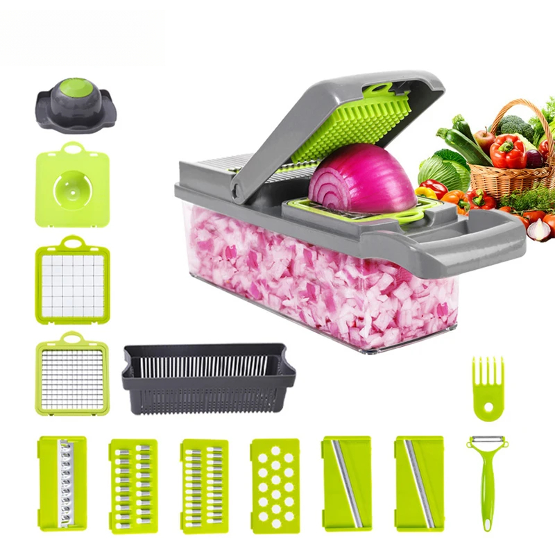 16 in 1 Multifunctional Vegeta - Mandolin A Style ulasan dan harga