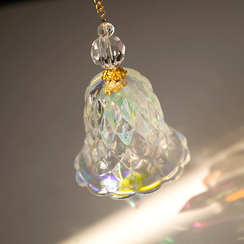 New【Crystal Wind Chimes Hangin - Musical Instrument Chimes ulasan dan harga