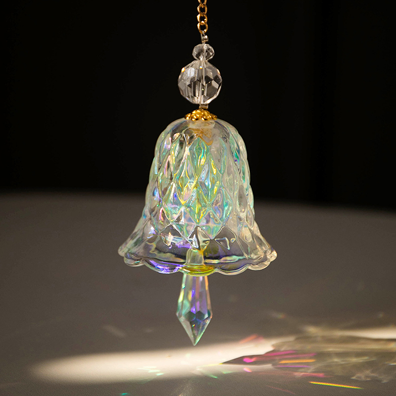 New【Crystal Wind Chimes Hangin - Musical Instrument Chimes ulasan dan harga
