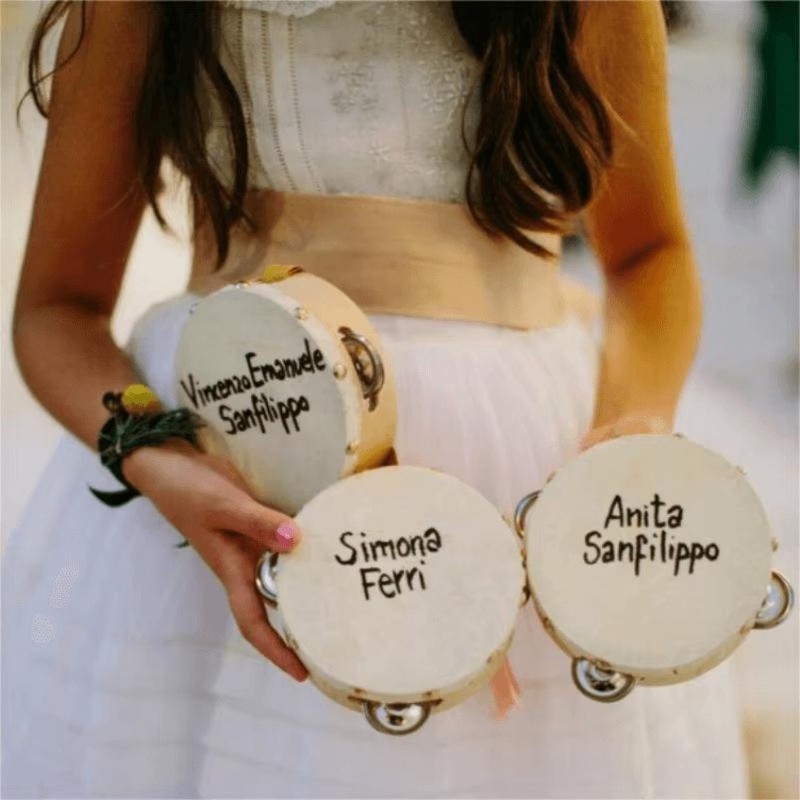 3/5PCS ﻿ Wedding Tambourine Dr - Musical Instrument And Name ulasan dan harga