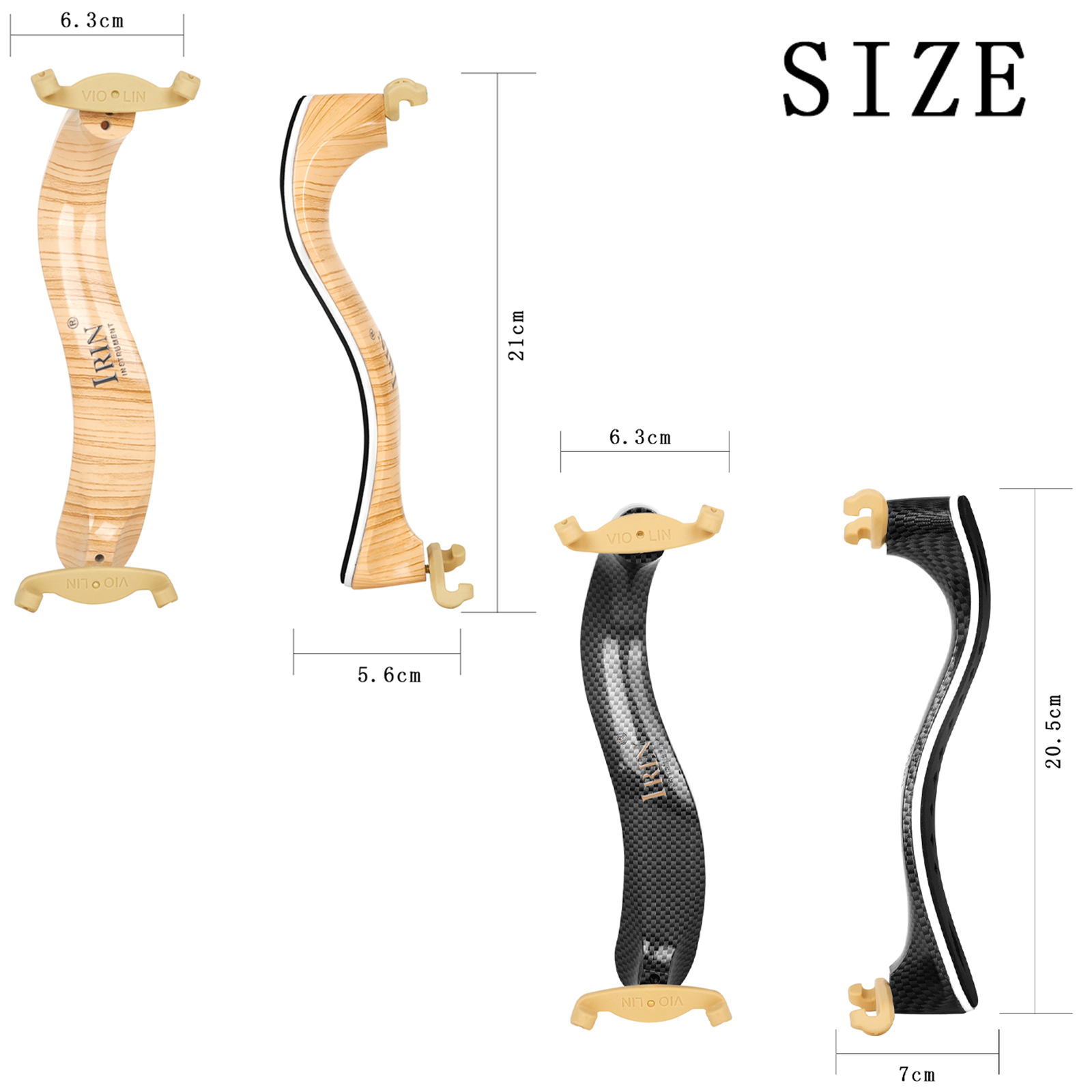 4/4 Violin Shoulder Pad Adjust - Musical Instrument Fiddle ulasan dan harga