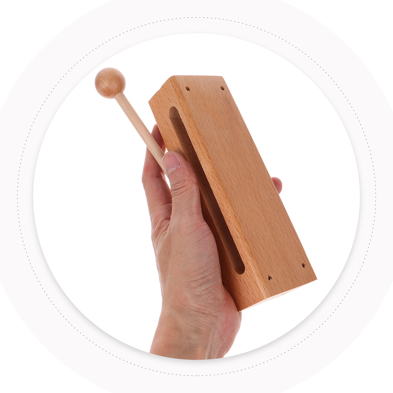 Wood Block Orff Instrument Rob - Musical Instrument Chimes ulasan dan harga