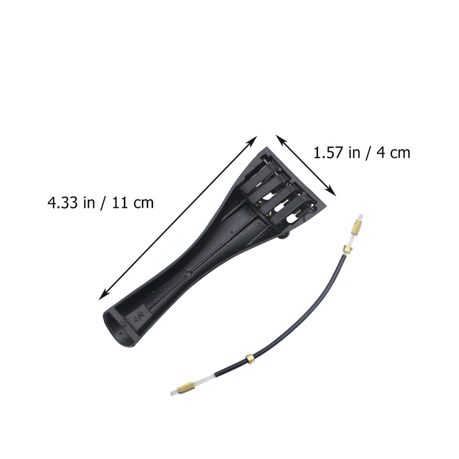 Violin Tailpiece Aluminum Allo - Musical Instrument Repair ulasan dan harga
