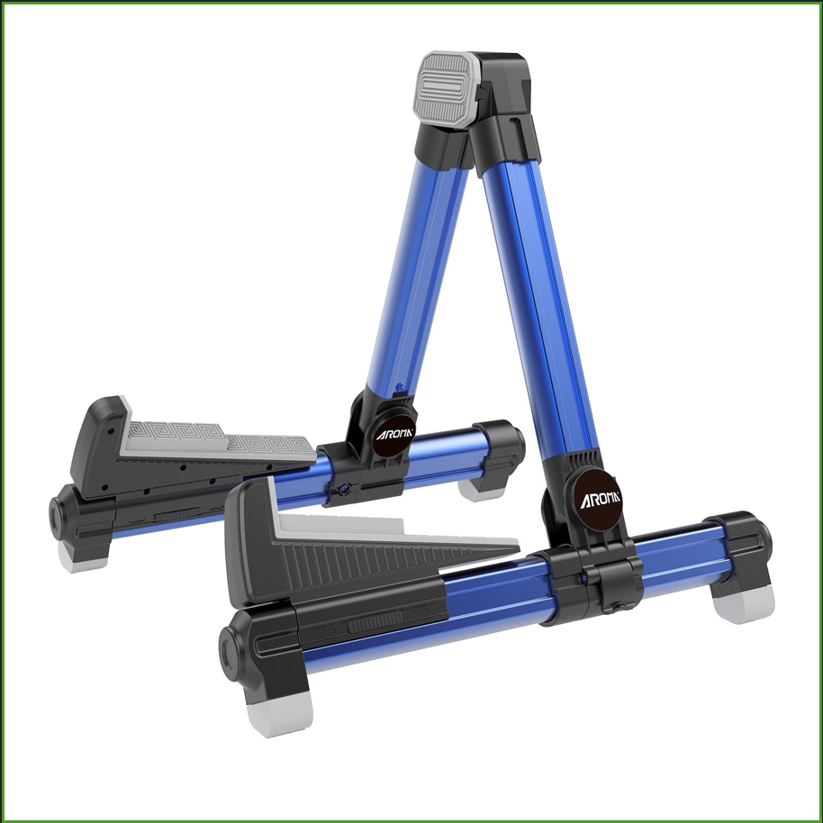 Foldable Aluminum Guitar Stand - Musical Instrument Types ulasan dan harga