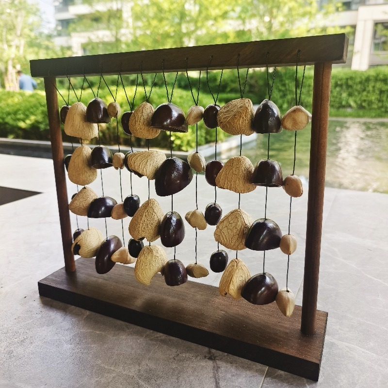 Fruit Shell Wind Chimes Medita - Musical Instrument Chimes ulasan dan harga