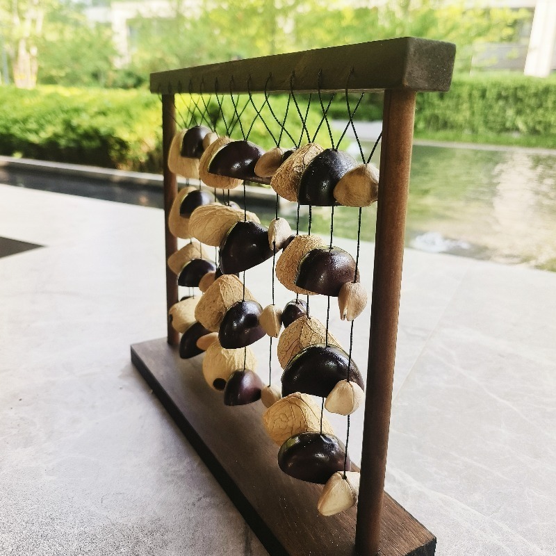 Fruit Shell Wind Chimes Medita - Musical Instrument Chimes ulasan dan harga