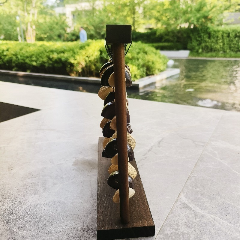 Fruit Shell Wind Chimes Medita - Musical Instrument Chimes ulasan dan harga