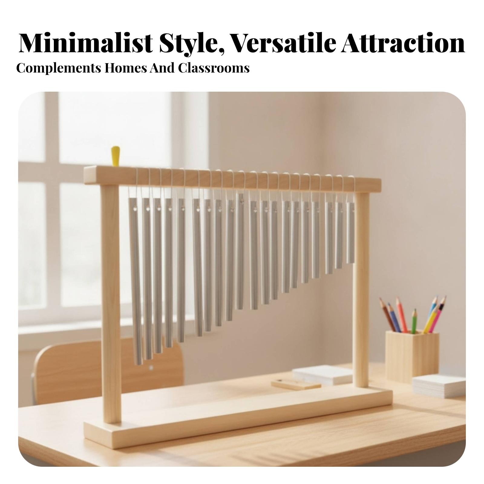 Fabric Toy Metal Tube Chimes M - Musical Instrument Chimes ulasan dan harga