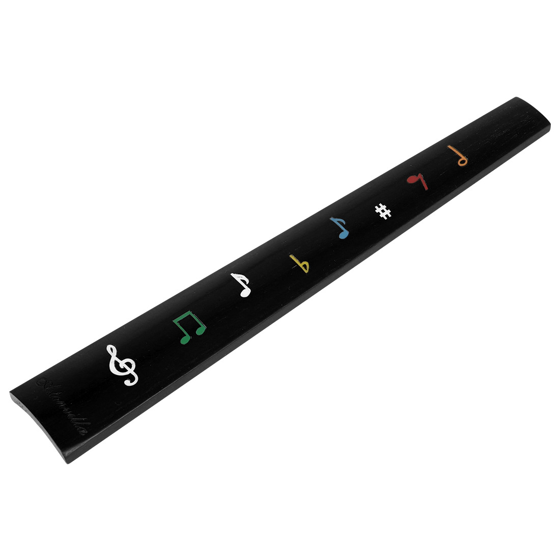 4/4 Ebony Violin Fingerboard W - Musical Instrument Fiddle ulasan dan harga