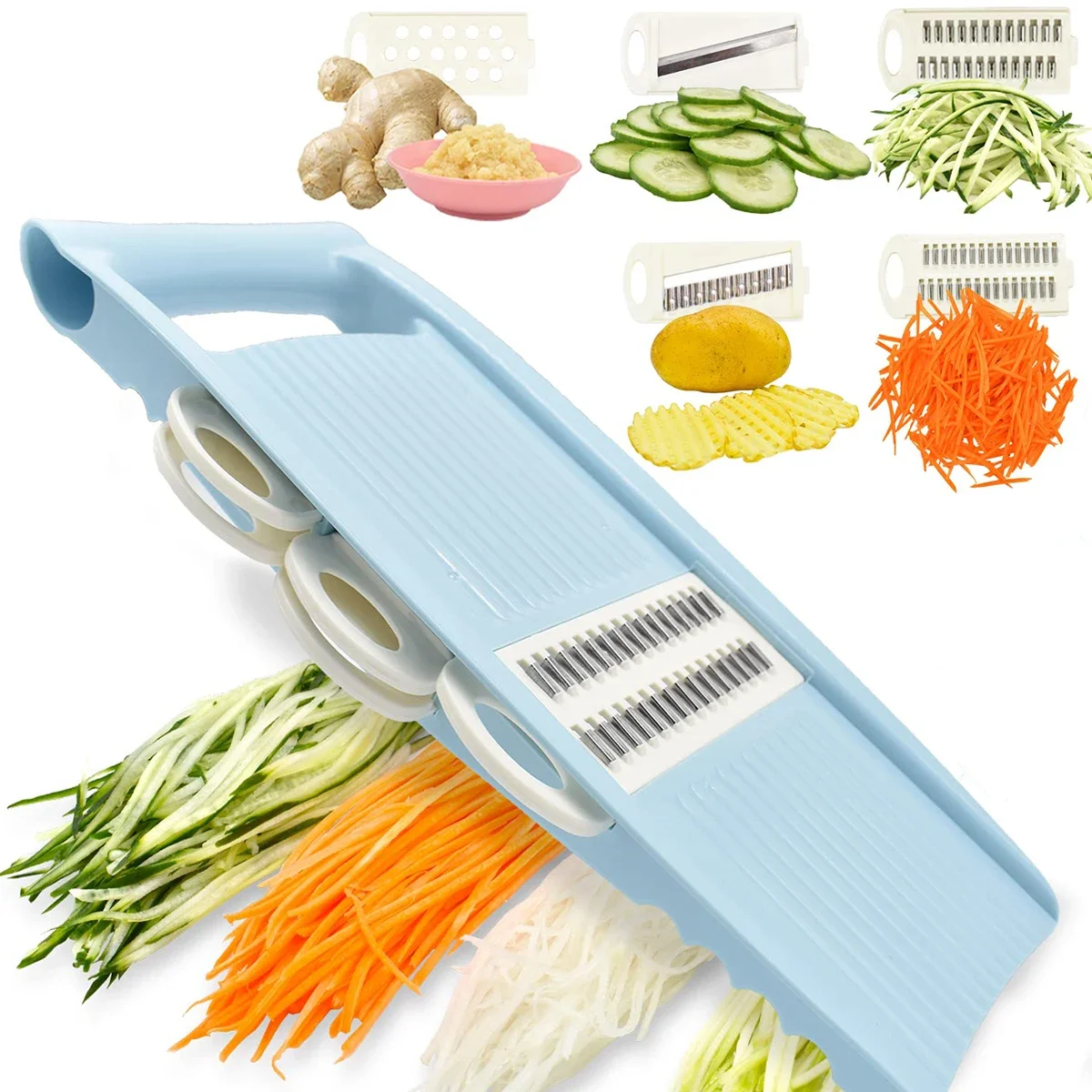 5 in 1 Mandoline Slicer for Ki - Mandolin A Style ulasan dan harga